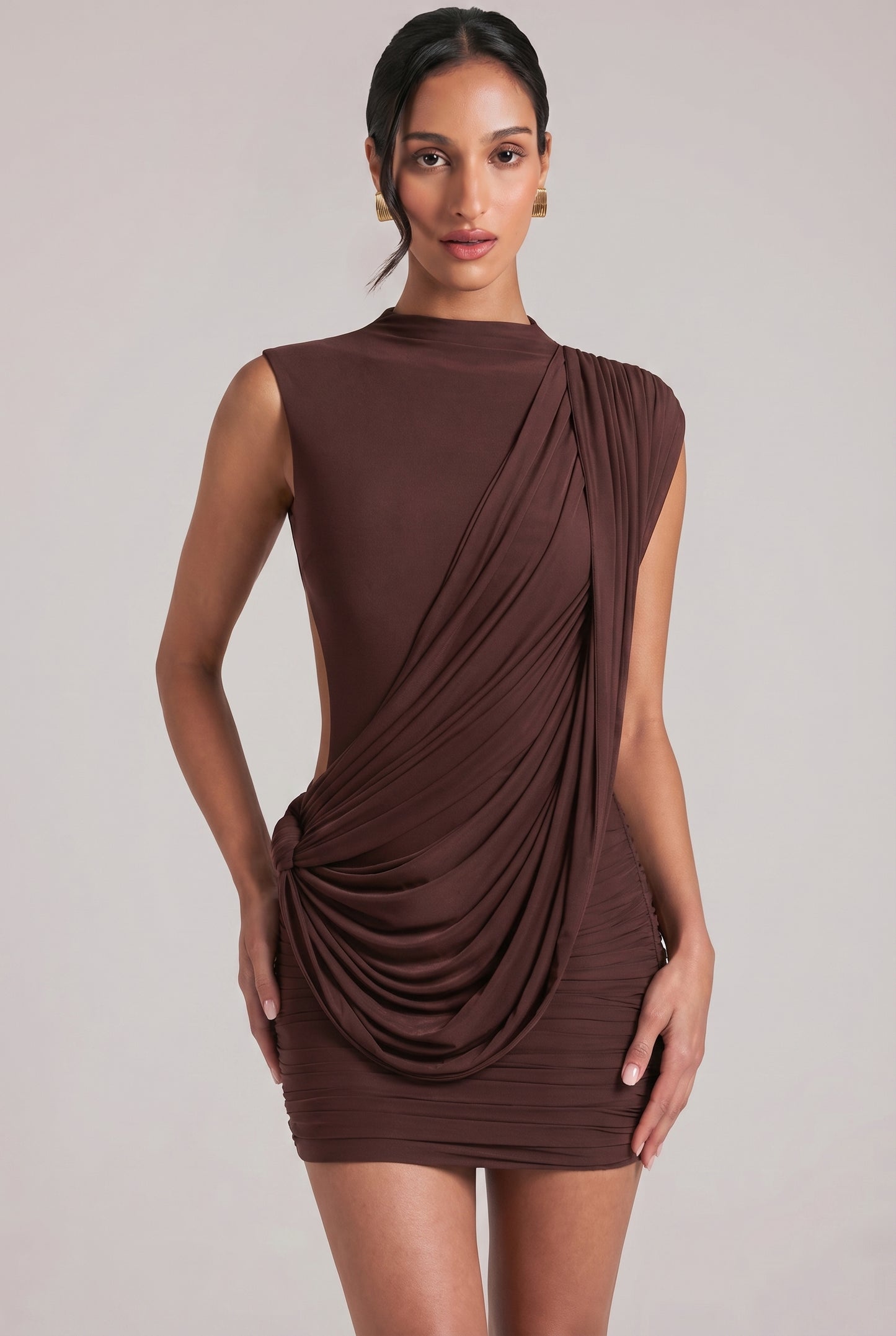 SCULPT MINI DRESS
