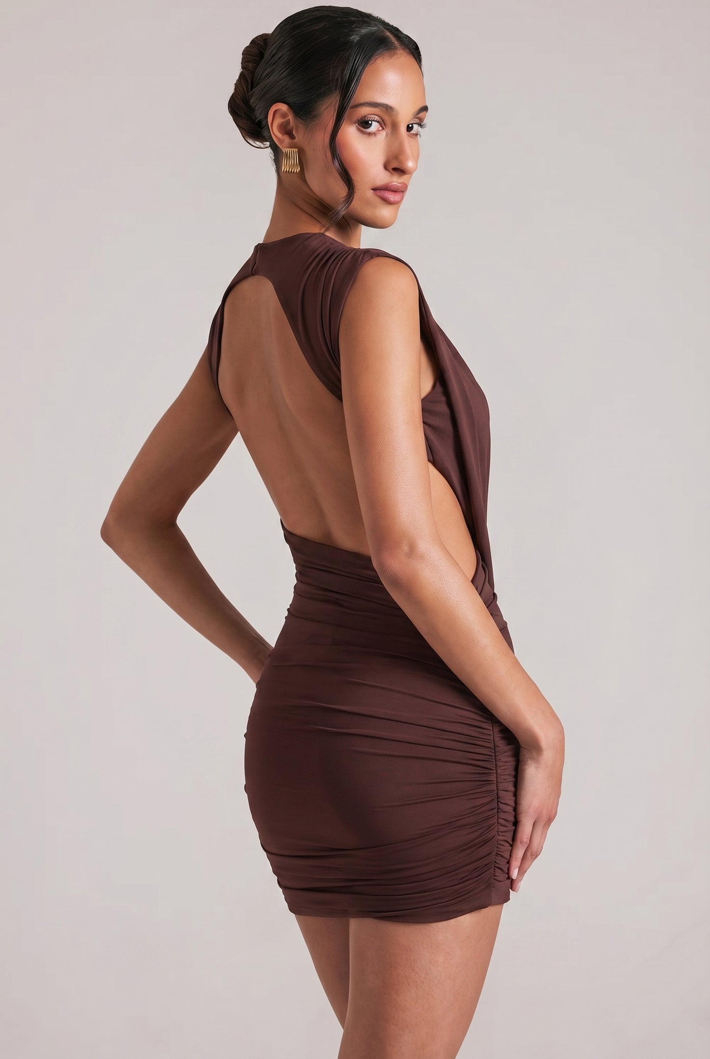 SCULPT MINI DRESS